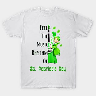 Feel the Music Rhythm of St. Patrick's Day T-Shirt